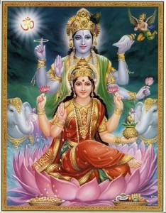 Lakshmi & Vishnu - pinterest.com/pin/8233211788774087/